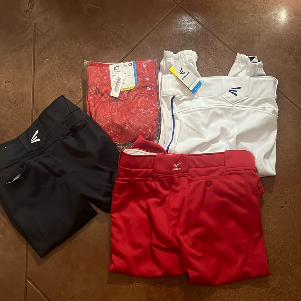 Brand new softball pants smalls and mediums!